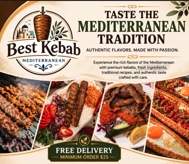 Best Kebab Mediterranean – Authentic Mediterranean Kebab in Pleasanton, California